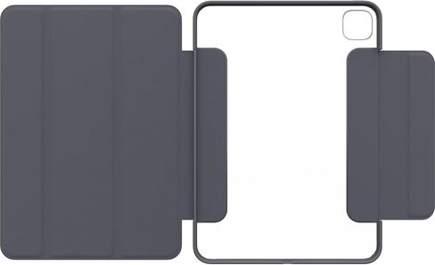 حافظة OtterBox SYMMETRY SERIES 360 لجهاز iPad Pro 11 بوصة (M4) - THUNDERSTORM (أسود) (يتم شحن وحدة واحدة في حقيبة من البوليستر، مثالية لعملاء الأعمال) in Saudi Arabia