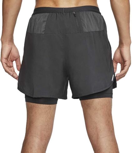 شورت Nike Flex Stride 2 في 1 مقاس 5 بوصات أسود/أسود/فضي عاكس 2XL 5 in Saudi Arabia