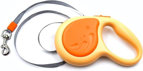 Retractable Dog Leash, Automatic Extendable 10ft/16ft Pet Leash Small, Medium and Large Dog Walking Leash (Orange, 16ft) in Saudi Arabia