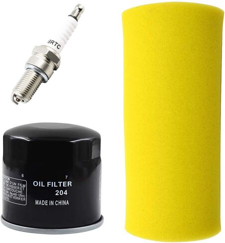 AHL Air Filter with Oil Filter Spark Plug set for Yamaha Rhino 660 YXR660 YXR 660 YXR-660 2007/5UG-E4451-00/5UGE445100/FS-923 in Saudi Arabia