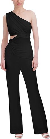 BCBGMAXAZRIA Women's One Shoulder Neck Pullover Cutout Jersey Top in Saudi Arabia