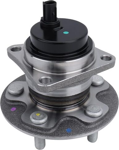 DRIVESTAR 512403 FWD محور العجلة الخلفية ومحمل التجميع للسائق/الراكب لسيارة Toyota Corolla 2009-19/Corolla iM 17-18/Matrix 09-13، لـ Ponitac Vibe 2009-10، 5 العروات مع ABS in Saudi Arabia