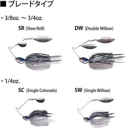 Megabass SV-3 Double Willow Spinnerbait in Saudi Arabia