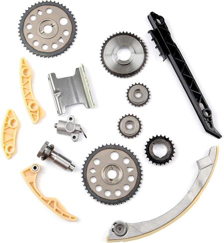 cciyu Timing Chain Kit fit for Buick LaCrosse,for Buick Regal,for Chevy Cavalier,for Chevy Cobalt,for Chevy HHR,for Chevy for Malibu,or Pontiac G5,for Pontiac Grand Am,for Pontiac Sunfire in Saudi Arabia