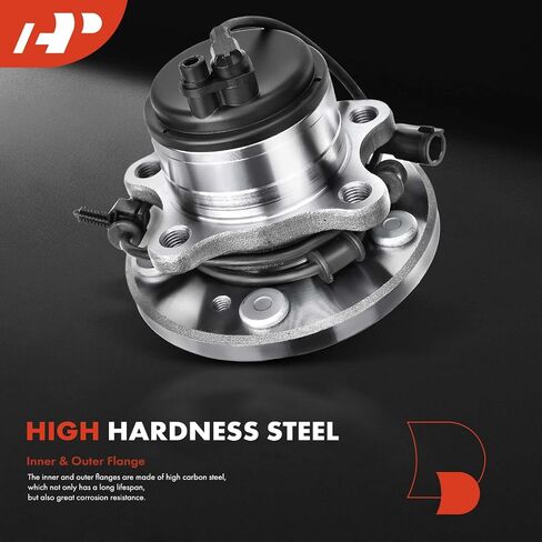 A-Premium 2 x Front Wheel Bearing and Hub Assembly with ABS & 5-Lug Compatible with Ford Thunderbird 2002-2005, Lincoln LS 2000-2006 in Saudi Arabia