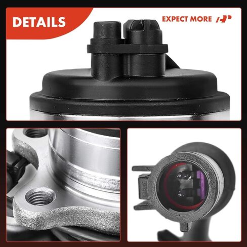 A-Premium 2 x Front Wheel Bearing and Hub Assembly with ABS & 5-Lug Compatible with Ford Thunderbird 2002-2005, Lincoln LS 2000-2006 in Saudi Arabia