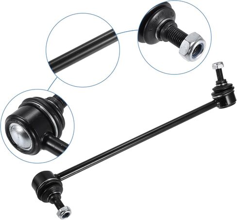 ACROPIX Front Sway Bar Link Stabilizer Bar End Link مناسب لسيارات BMW X3 - حزمة من 2 أسود in Saudi Arabia
