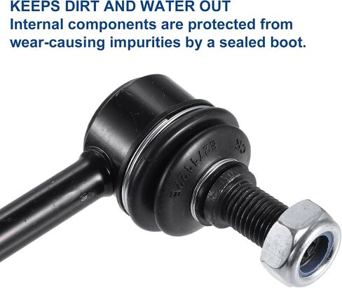 ACROPIX Front Sway Bar Link Stabilizer Bar End Link مناسب لسيارات BMW X3 - حزمة من 2 أسود in Saudi Arabia
