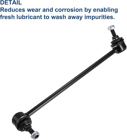 ACROPIX Front Sway Bar Link Stabilizer Bar End Link مناسب لسيارات BMW X3 - حزمة من 2 أسود in Saudi Arabia