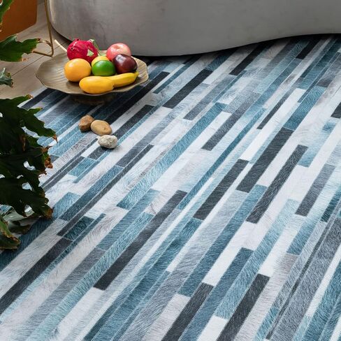 DECOMALL Coronado Small Rug, Machine Washable Modern Geometric Door Mat, Non Slip Carpet for Entryway,24"x36", Multi in Kuwait