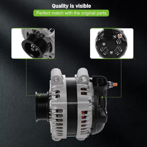 SCITOO Alternator 11179 Fit for Buick for LaCrosse 2009, for Chevrolet for Impala 2008,for Chevrolet for Impala 2009, for Pontiac for Grand Prix 2005,for Pontiac for Grand Prix 2007 2008 104210-4220 in Saudi Arabia