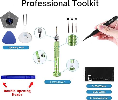 لاستبدال شاشة iPhone Xs، لشاشة iPhone Xs محول رقمي لشاشة اللمس ثلاثية الأبعاد شاشة LCD 5.8 بوصة مع مجموعة أدوات كاملة وواقي زجاجي مقوى للطراز A1920 A2097 A2098 A2099 A2100 in Kuwait