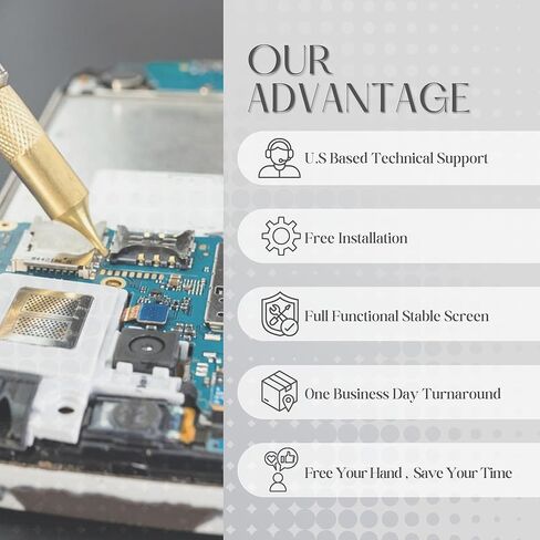 لاستبدال شاشة iPhone Xs، لشاشة iPhone Xs محول رقمي لشاشة اللمس ثلاثية الأبعاد شاشة LCD 5.8 بوصة مع مجموعة أدوات كاملة وواقي زجاجي مقوى للطراز A1920 A2097 A2098 A2099 A2100 in Kuwait