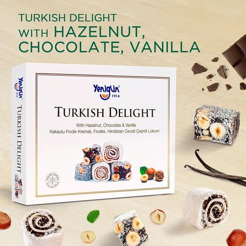 Yenigun Turkish Delight (Hazelnut & Chocolate) in Saudi Arabia