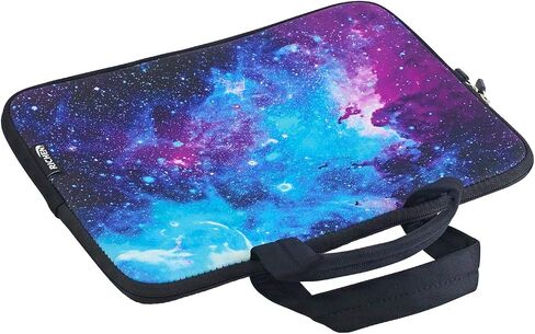 RICHEN Neoprene Laptop Sleeve Case Bag, Galaxy, Fits 11-12.5 inch Netbooks/Laptops/Notebooks, Portable Electronic Device Cover for Carrying and Protecting in Saudi Arabia