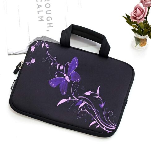 RICHEN Neoprene Laptop Sleeve Case Bag, Galaxy, Fits 11-12.5 inch Netbooks/Laptops/Notebooks, Portable Electronic Device Cover for Carrying and Protecting in Saudi Arabia