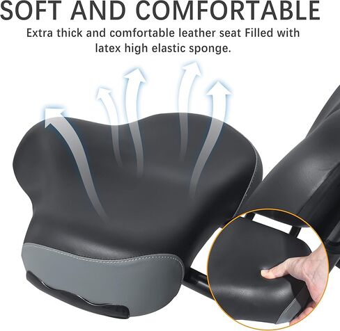 TopMate Adjustable Oversized Comfort Tricycle Seat, Removable Comfortable Electric Bicycle Saddle for ES30/ES31/ES32 in Saudi Arabia