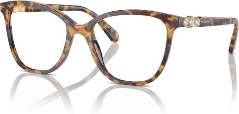 SWAROVSKI Women's Sk2020f Low Bridge Fit Square Prescription Eyewear Frames in Saudi Arabia