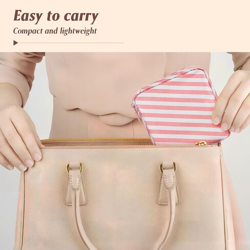Ipetboom Sanitary Napkin Storage Bag - 3pcs Portable Period Bag Sanitary Pad Holder Zippered Sanitary Napkin Pad Storage Bag - First Period Gifts for Teen Girls in Saudi Arabia