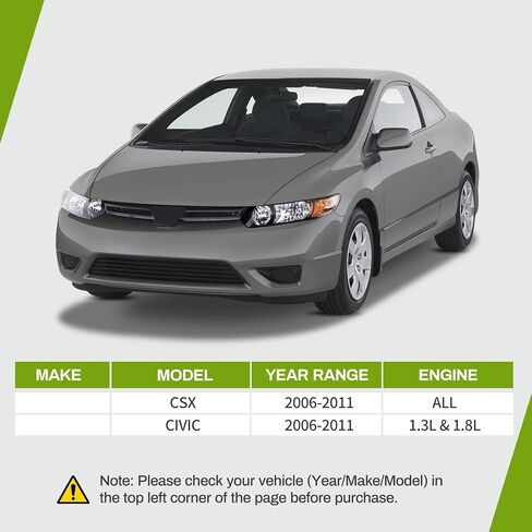 AUTOSAVER88 Front Lower Control Arm Compatible with 2006-2011 Civic 1.3L 1.8L, 2006-2011 CSX in Saudi Arabia
