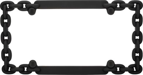 Cruiser Accessories 20530 Chain License Plate Frame, Chrome in Kuwait