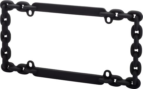Cruiser Accessories 20530 Chain License Plate Frame, Chrome in Kuwait