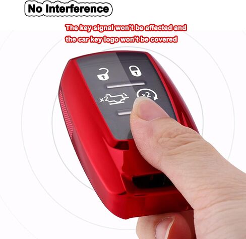 Key Fob Cover for 2019 2020 2021 Dodge Ram 1500 accessories in Saudi Arabia
