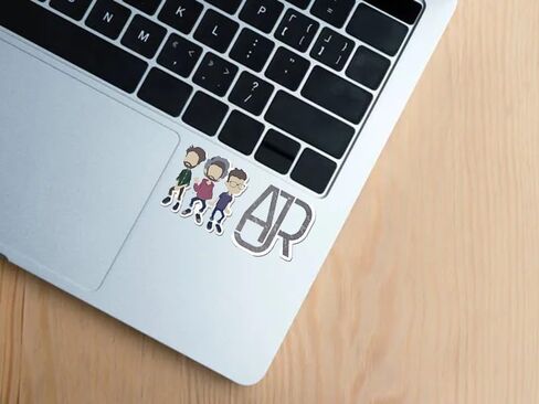 20 Pcs Value Pack AJR Decal Sticker Waterproof Vinyl Aesthetic SUV Truck Colorful Laptop Bike Bumper Car Luggage Skateboard Water Bottle Guitar Windows Bumper Tumbler in Kuwait