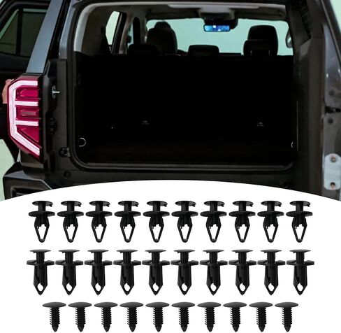 120PCs 3 in 1 GM A20991 Fender Liner Clips, 11589292 Bumper Fastener Plastic Rivet 21030249 Door Trim Panel 1605396/1595864 Compatible with GMC Trucks Buick in Saudi Arabia