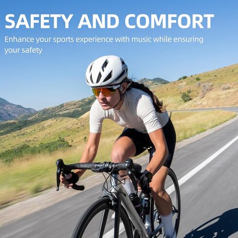 Bone Conduction Headphones Swimming,Waterproof IP68,Wireless Bluetooth 5.3 Earphones with Microphone, Built-in 32GB TF for More Than 10H Music Play, Open Ear Bluetooth Headphones in Kuwait