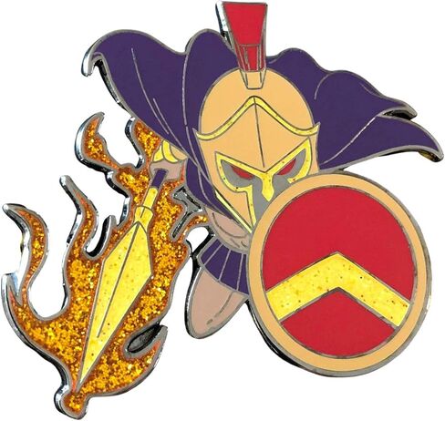 Greek God Ares Enamel Pin in Saudi Arabia