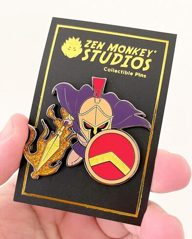 Greek God Ares Enamel Pin in Saudi Arabia