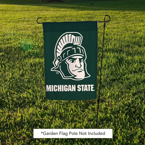 Desert Cactus Michigan State University Garden Flag Spartans MSU Banner 100% Polyester (Design G) in Saudi Arabia