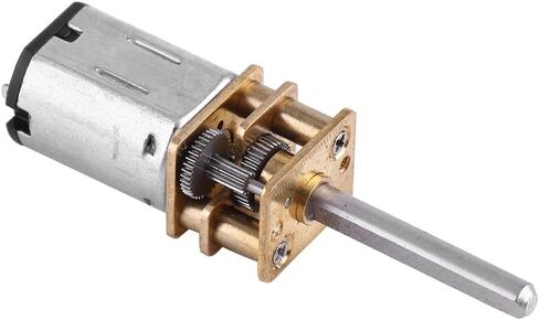 DC 12V Geared Motor Electric Micro Speed Reduction Gear Box with Long Output Shaft for Robot DIY Output Shaft Diameter 3mm (12V 2000RPM) in Saudi Arabia