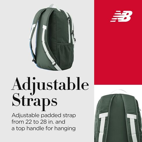 New Balance Laptop Backpack, Core Performance Travel Bag for Men and Women, Black, One Size in Saudi Arabia
