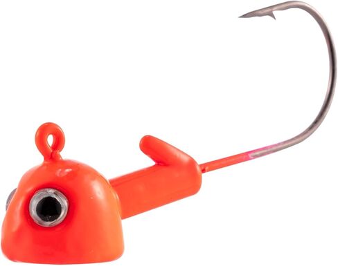 Dr.Fish 10 Pack Walleye Fishing Jig Heads 3D Eyes Stand Up Jigs Walleye Hook Lures Flat Bottom Fishing Swimbait Jig Freshwater Fishing Bass in Saudi Arabia