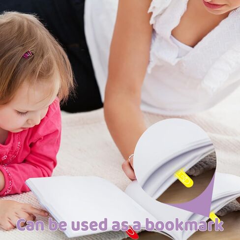 8 قطع فواصل أصابع للكتابة مع شرائط القراءة الموجهة، أداة كتابة يدوية بفاصل إصبع واحد، أداة تباعد الكلمات، إشارة مرجعية للمساعدة في عسر القراءة للوازم المدرسية في الفصل الدراسي المنزلي (8 ألوان) in Kuwait