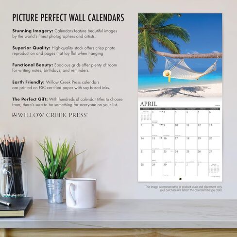 Willow Creek Press Outhouses Monthly 2024 Wall Calendar (12" x 12") in Saudi Arabia