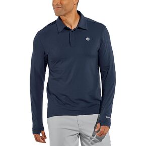 Coolibar UPF 50+ Men's Arobello Polo - Sun Protective