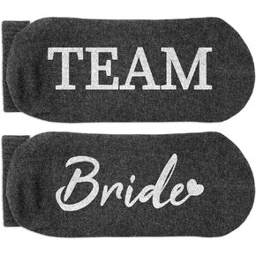 Grace Yonks Wedding Party Socks, Bridal Party Socks, Wedding Socks, Matron Thank You, Bridesmaid Proposal Gift.(gray)