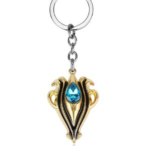 zheFanku Fire Emblem Fates - Azura's Pendant - Imitation Sapphire Pendant Keychain in Saudi Arabia