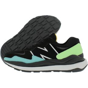 New Balance 57/40 Mens Shoes Size 12, Color: Black/Vibrant Spring Glow-Black