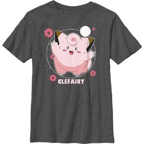 Fifth Sun Kids' Pokemon Cefairy Fairy Dance Boys Short Sleeve Tee Shirt