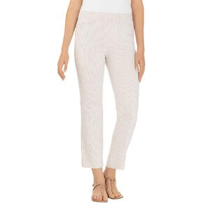 Hilary Radley Ladies' Seersucker Pull-On Ankle Pant