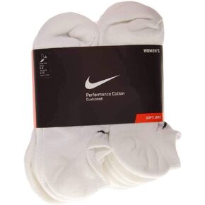 Nike SX4453 Women's Cotton No Show Socks - 6 pack