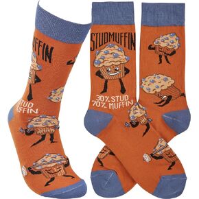 Primitives by Kathy Socks - Studmuffin, One Size, Unisex, LOL Collection