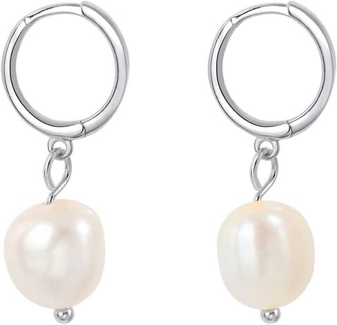 Tiny 14K Gold Plated 925 Sterling Silver Huggie Earrings with Heart Dangle Earrings Hoop Earrings for Women Teens in Saudi Arabia