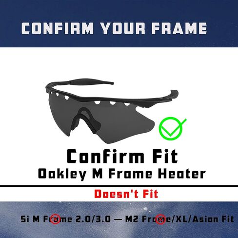 عدسات بديلة لنظارات شمسية أوكلي M سخان الإطار، مستقطبة in Kuwait