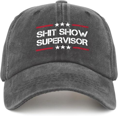 Baseball Caps Coordinators of The Entire Shit Show Baseball Cap, Funny Dad Hat for Men in Saudi Arabia