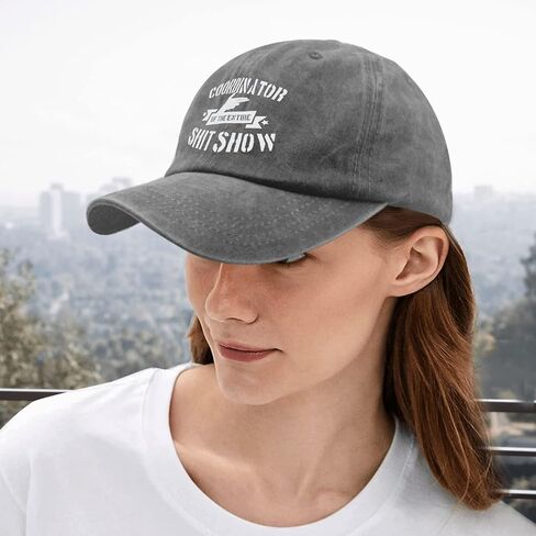 Baseball Caps Coordinators of The Entire Shit Show Baseball Cap, Funny Dad Hat for Men in Saudi Arabia